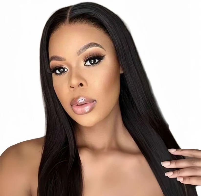 Brazilian Hair Full Frontal Wig. 16 inch