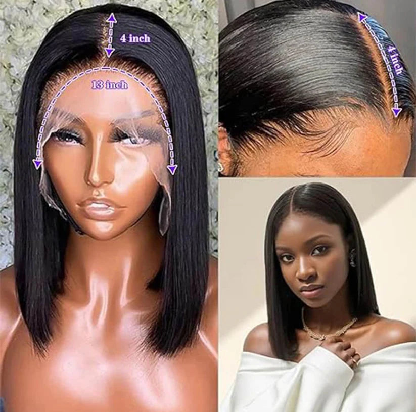 Straight Bob Wig (human hair)