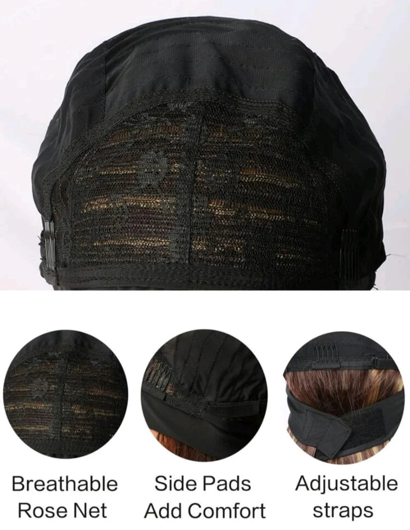 Ombré honey brown headband wig 30 inch