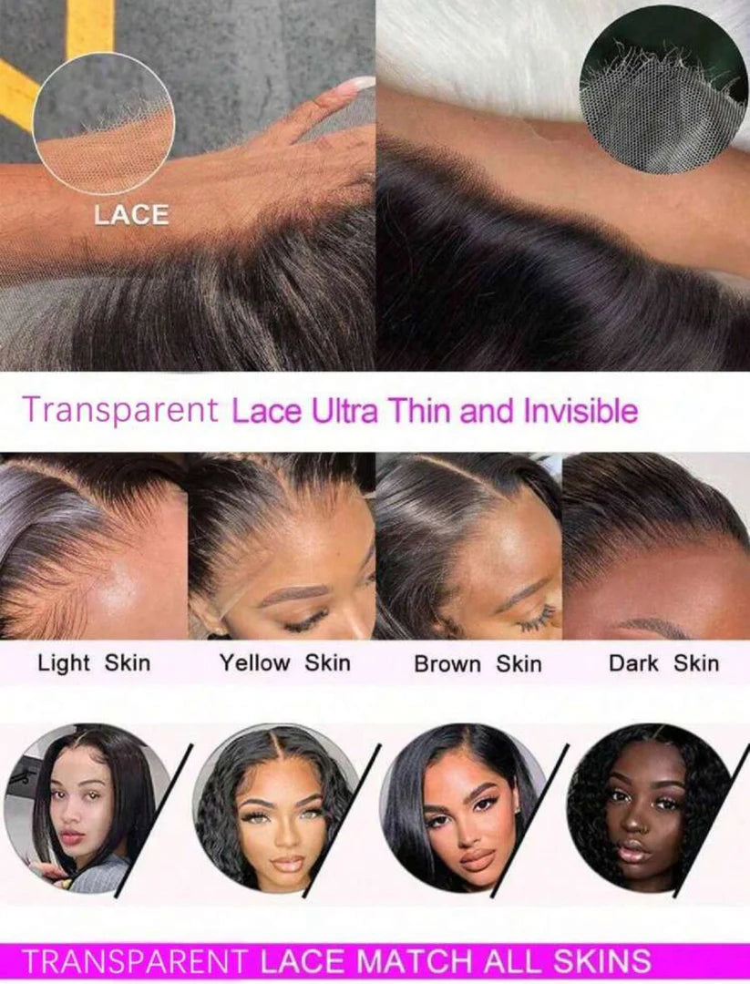 Straight Bob Wig (human hair)