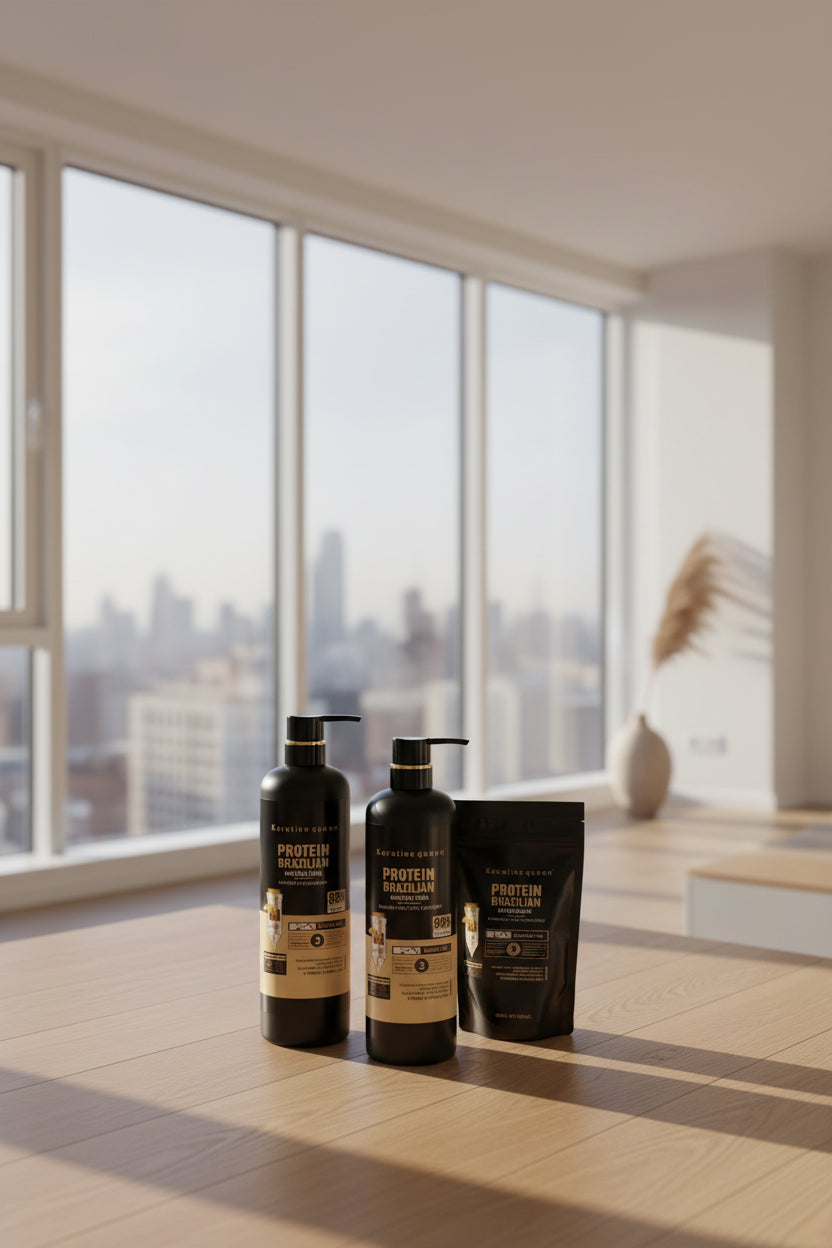 VB Protein Brazilian Keratin Hair Shampoo, Conditioner & Mask Set